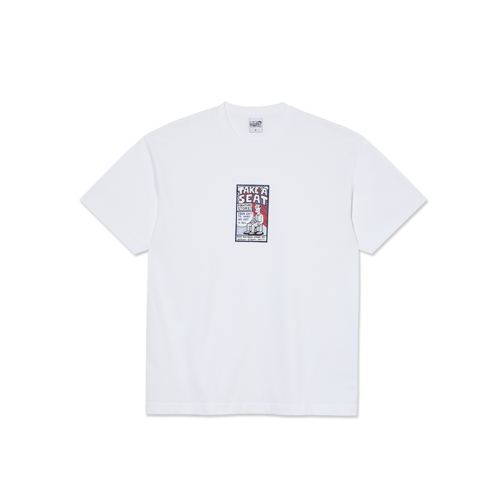 Polar Take A Seat T-shirt White