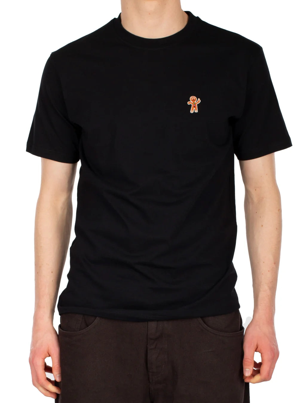 IrieDaily Coockieman Embroidered T-shirt Black
