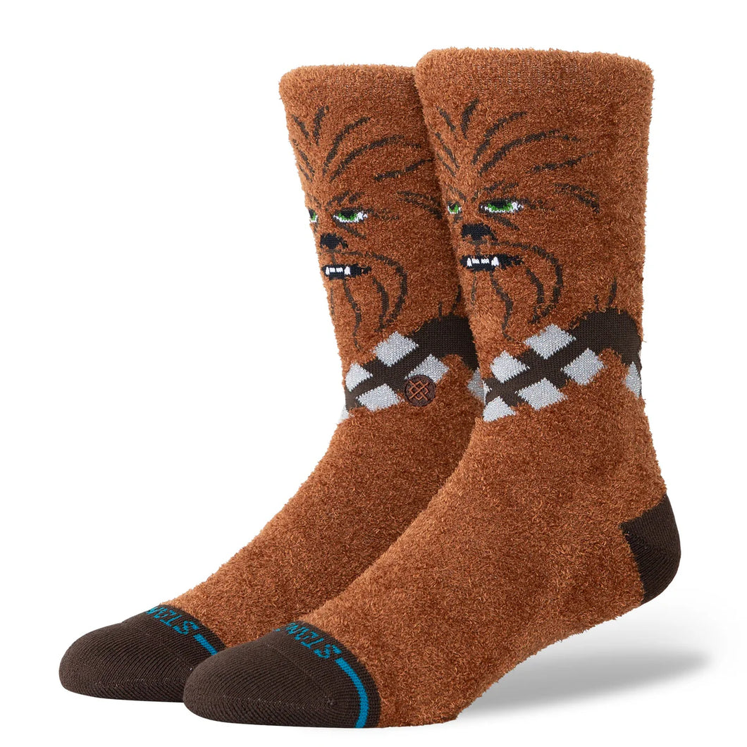 STANCE Chewie Crew Socks Brown