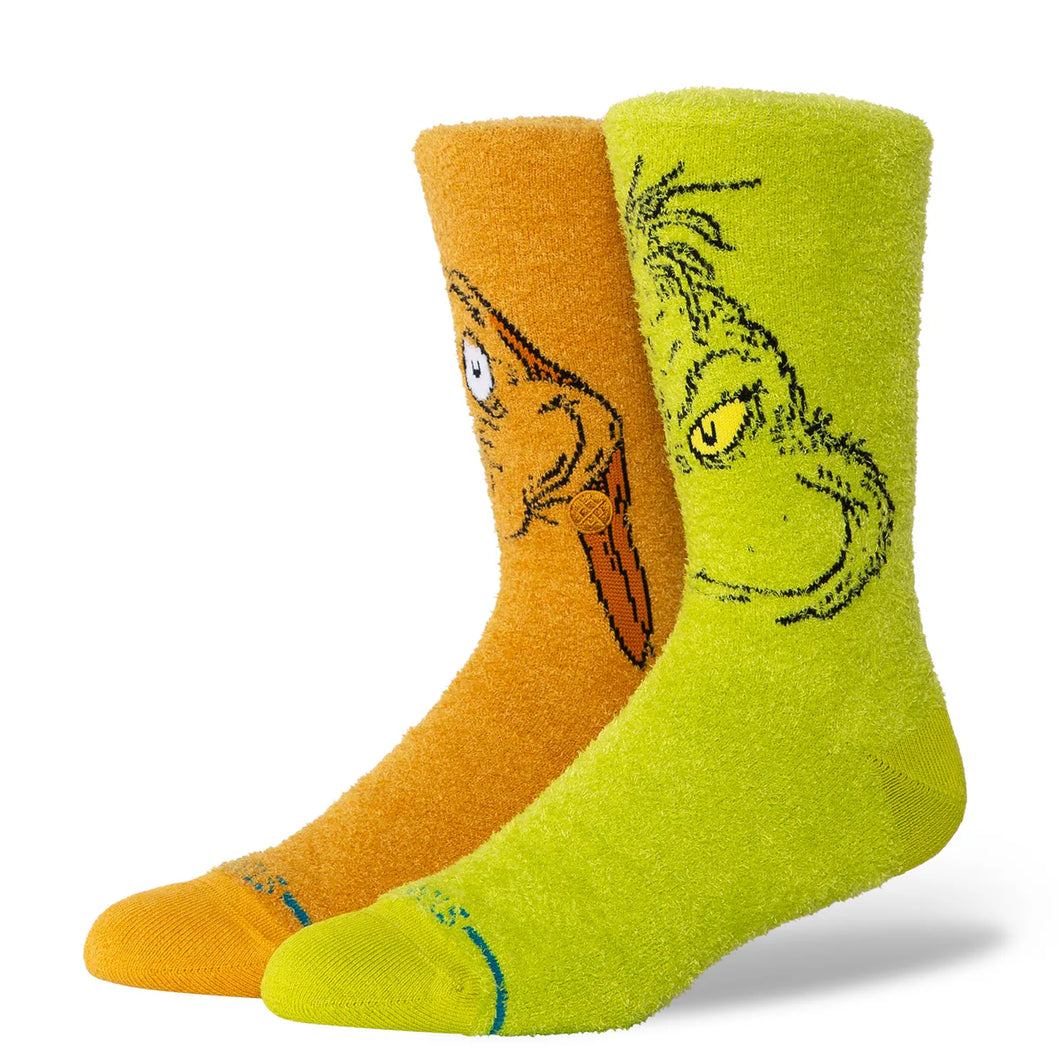 STANCE Grinch And Max Crew Socks Green