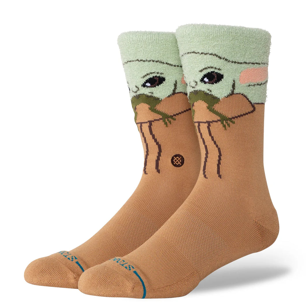 STANCE Grogu Hungry Crew Socks Green