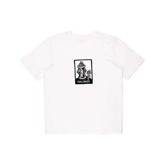 Feelings Hydrant Short Sleeves Tee White