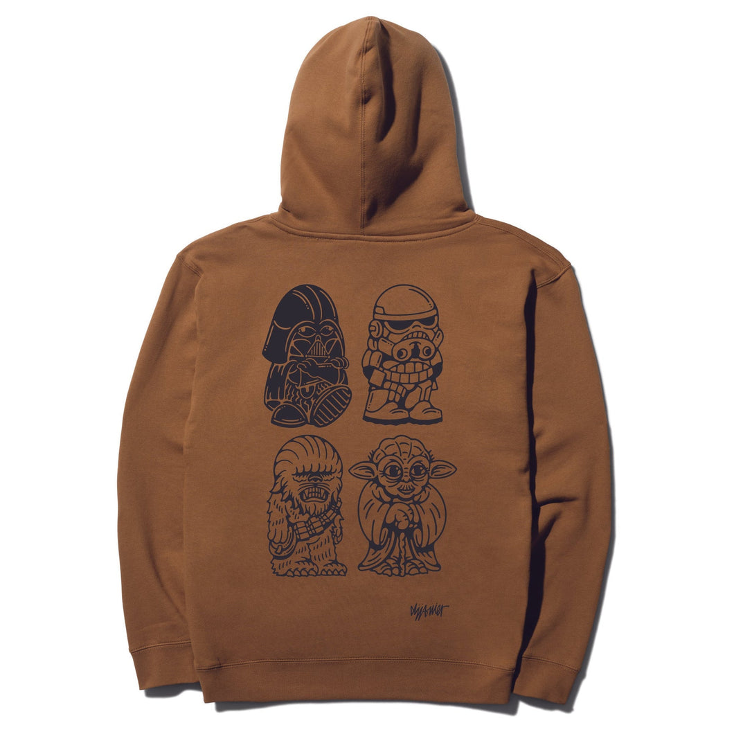 Stance Dj Star Wars Hoodie Brown