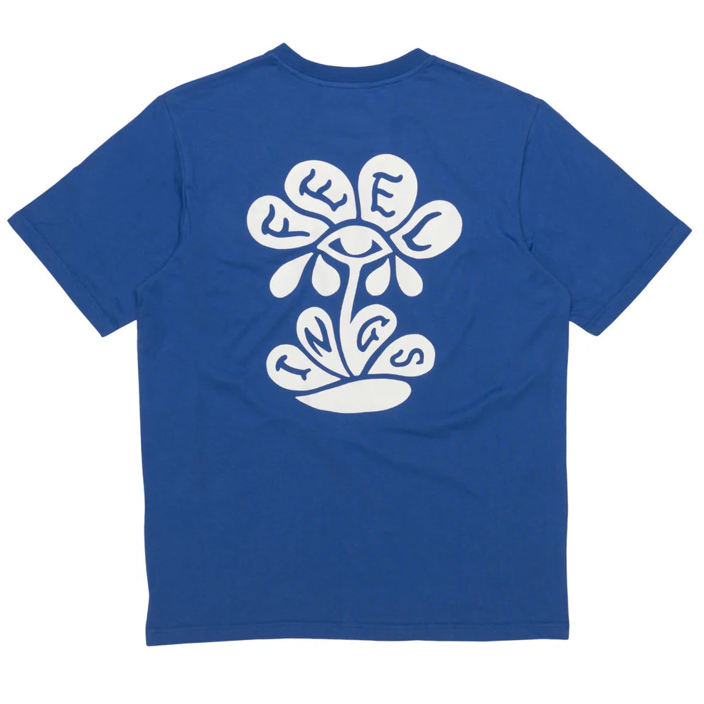 Feelings Tears Short Sleeves Tee Electric Blue