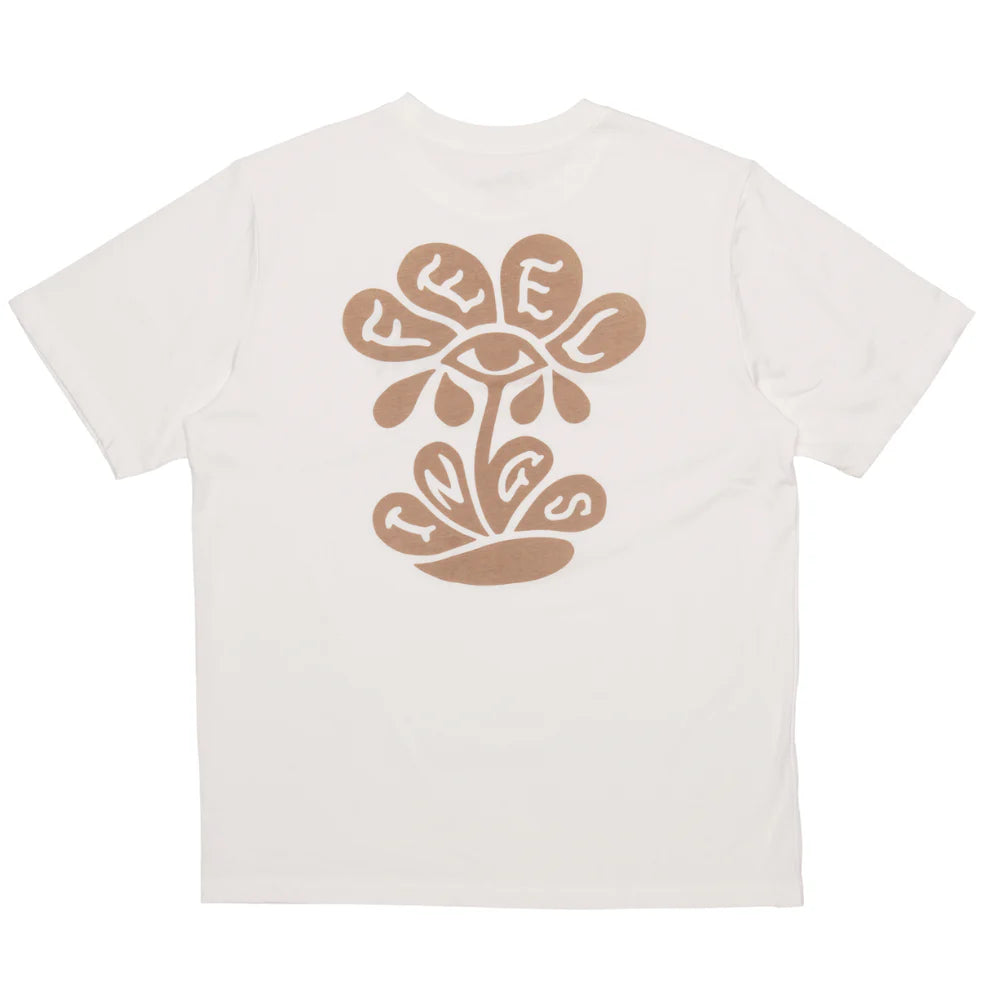 Feelings Tears Short Sleeves Tee White