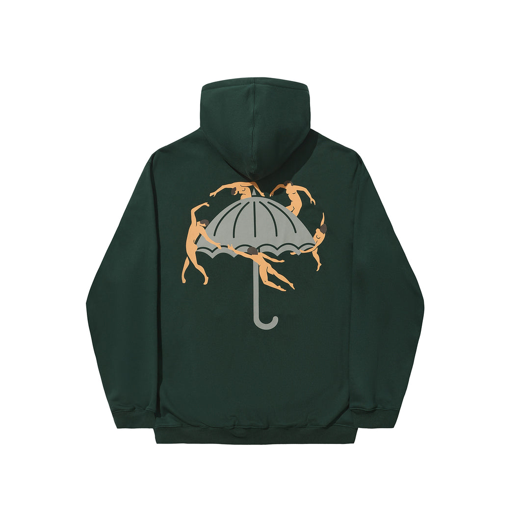 Hélas Dancing Hoodie Forest Green