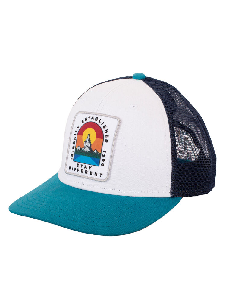 Iriedaily Stonefinger Meshcap Blue Green