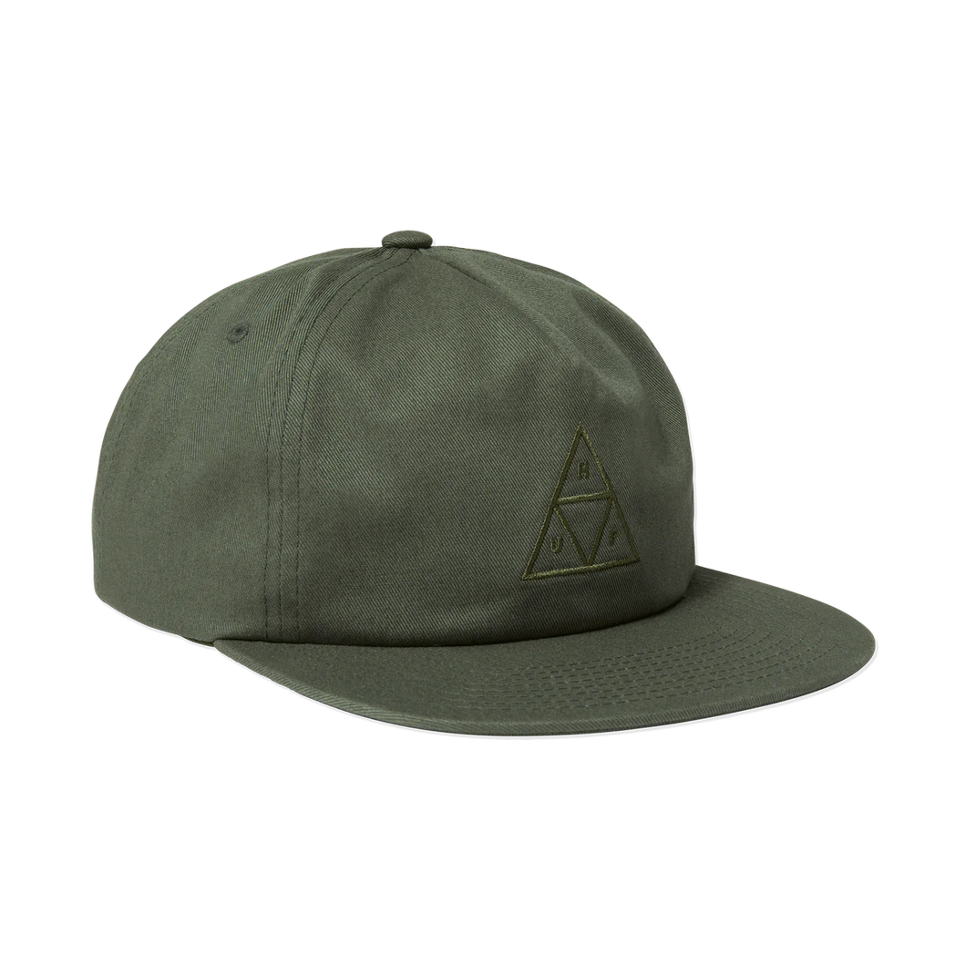 Huf Set Triple Triangle Snapcback Olive