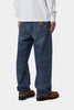 Carhartt Wip Marlow Pant Blue Dark Used Wash