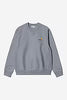 Carhartt WIP American Script Sweat Shady Blue