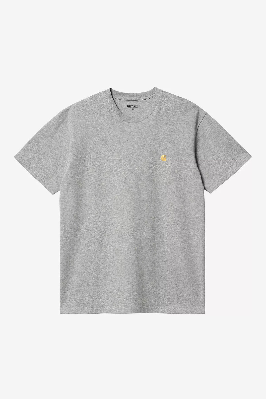 Carhartt WIP Chase T-shirt Heather Grey / Gold