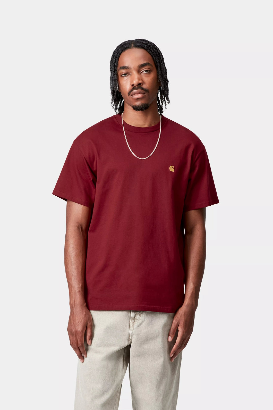 Carhartt WIP Chase T-shirt Scarlet/Gold