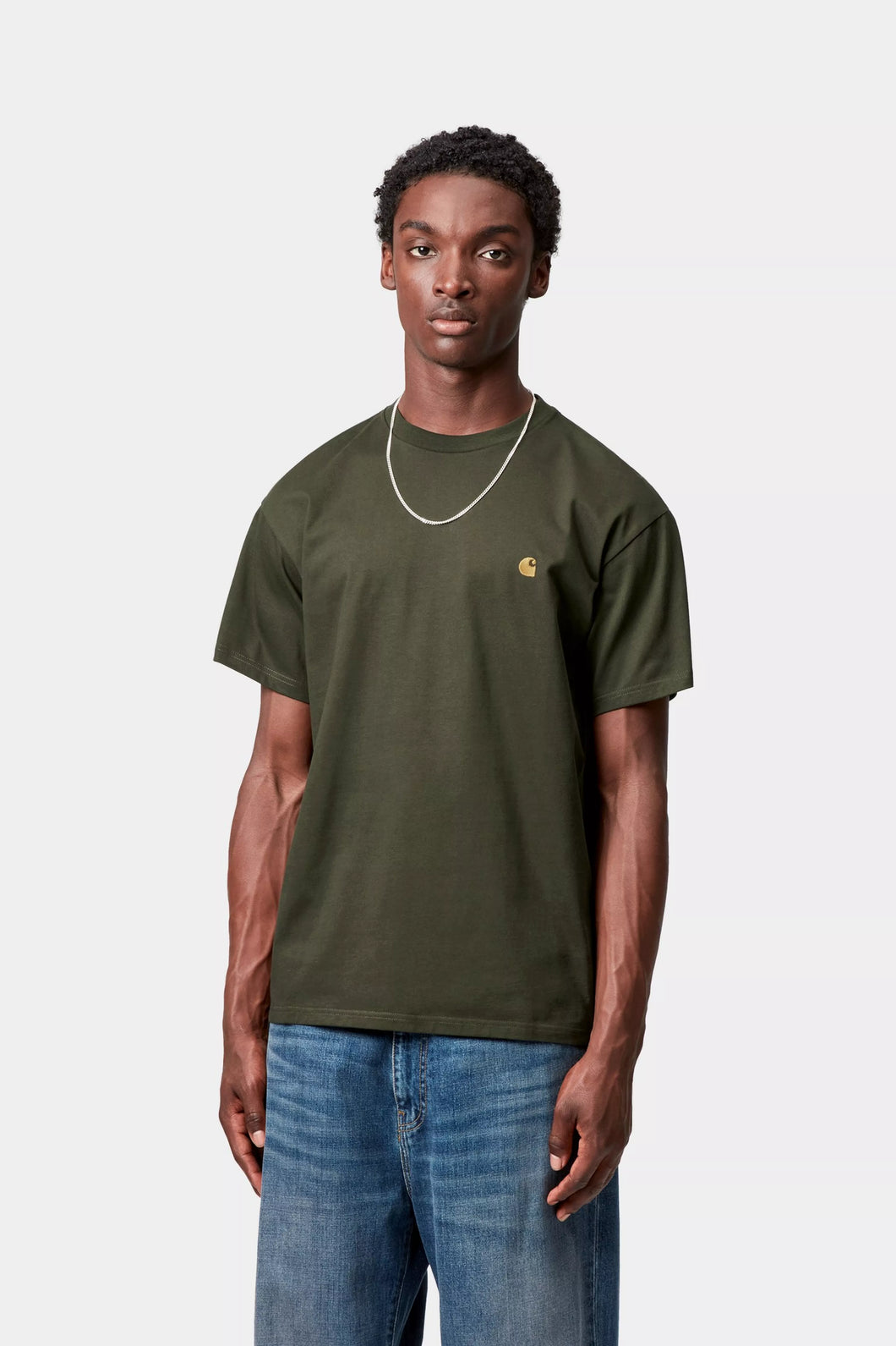 Carhartt WIP Chase T-shirt Olive/Gold