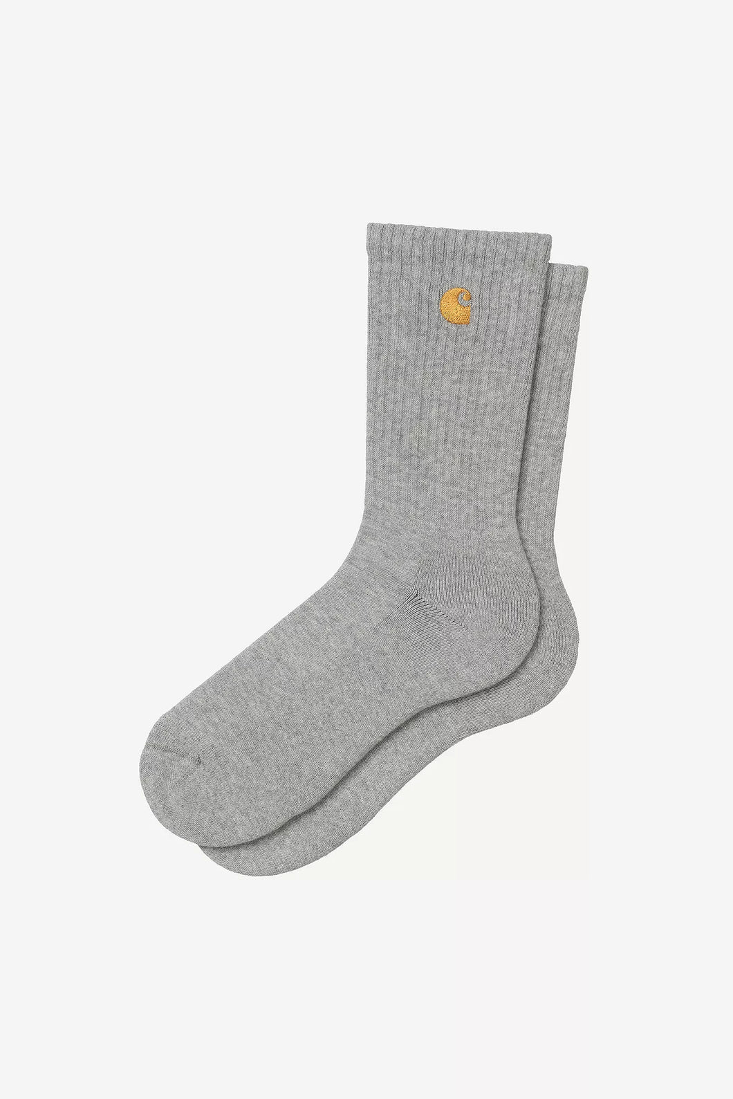 Carhartt WIP Chase Socks Grey Heather /Gold
