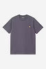 Carhartt WIP American Script T-shirt Shady Purple