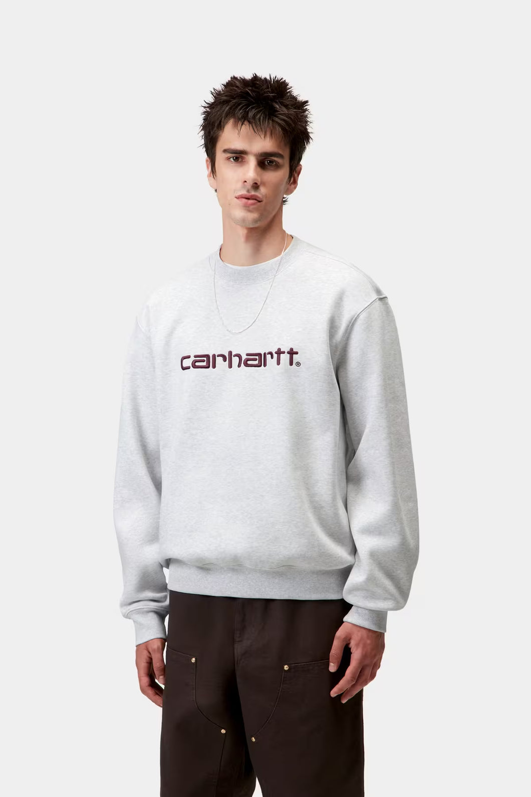 Carhartt WIP Carhartt Sweat Ash Heather/Rondo