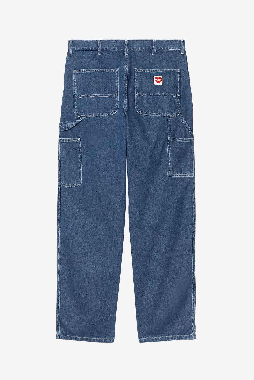 Carhartt Wip Single Knee Pant Blue Stone Washed