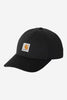 Carhartt WIP Canvas Cap Black Stone Washed