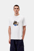 Carhartt WIP Slingshot T-shirt White Heavy Enzyme Wash