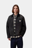Carhartt WIP Og Detroit Jacket Black/Black/Tabacco Used Wash