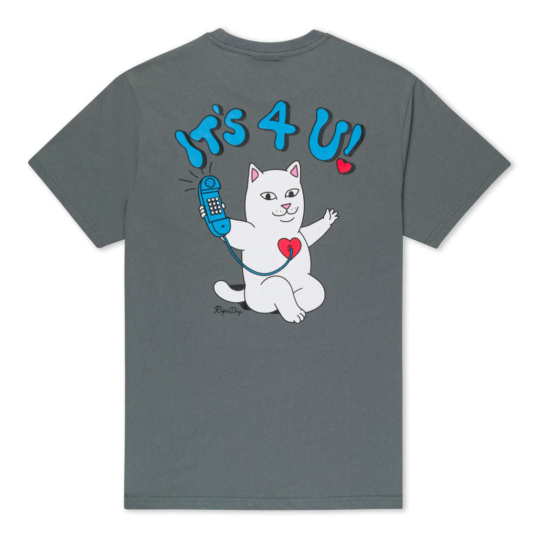 RipNdip It's For You T-shirt Charcoal