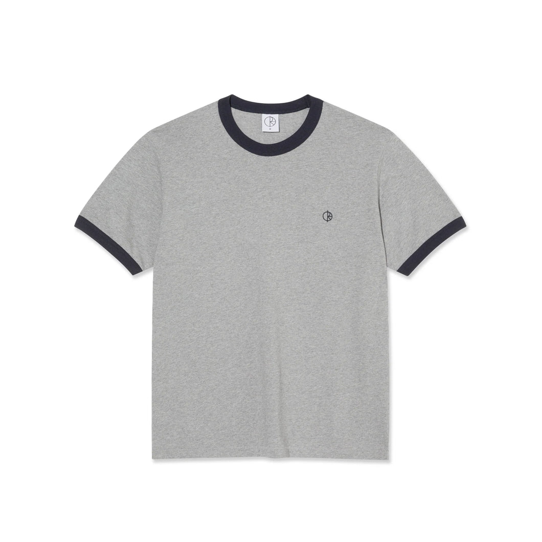 Polar Ringer T-shirt Grey/Navy