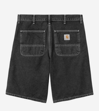Load image into Gallery viewer, Carhartt Wip Simple Short Black Stone Washed
