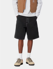 Load image into Gallery viewer, Carhartt Wip Simple Short Black Stone Washed
