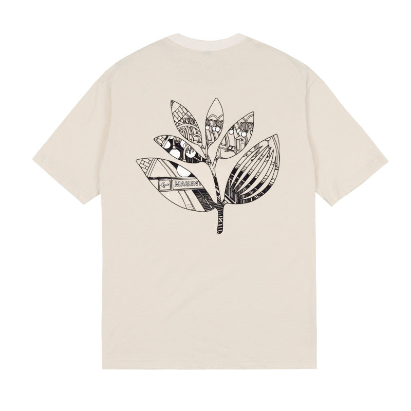 Magenta Metro Tee Natural