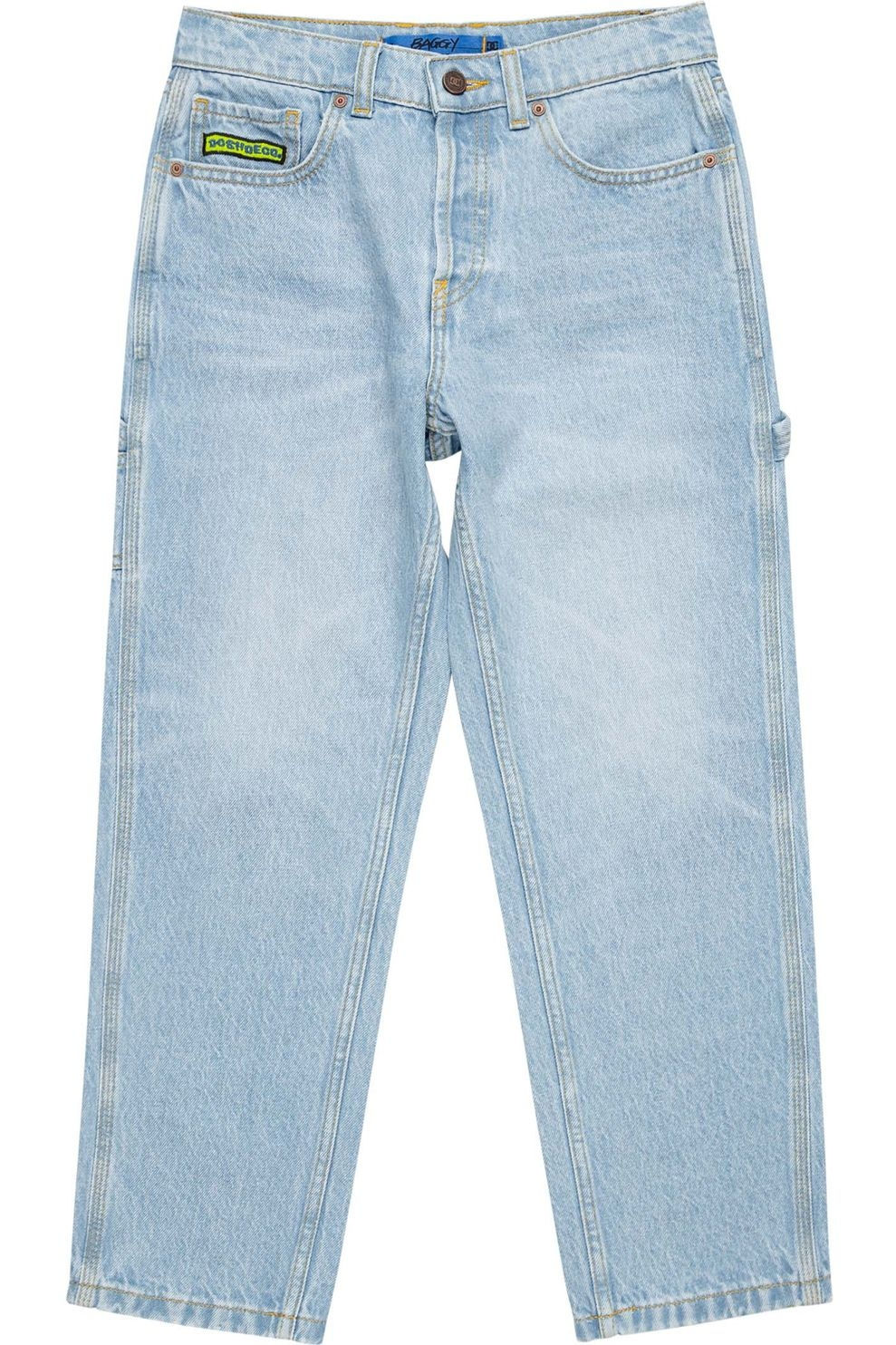 Dc Worker Baggy Carpenter Indigo Light