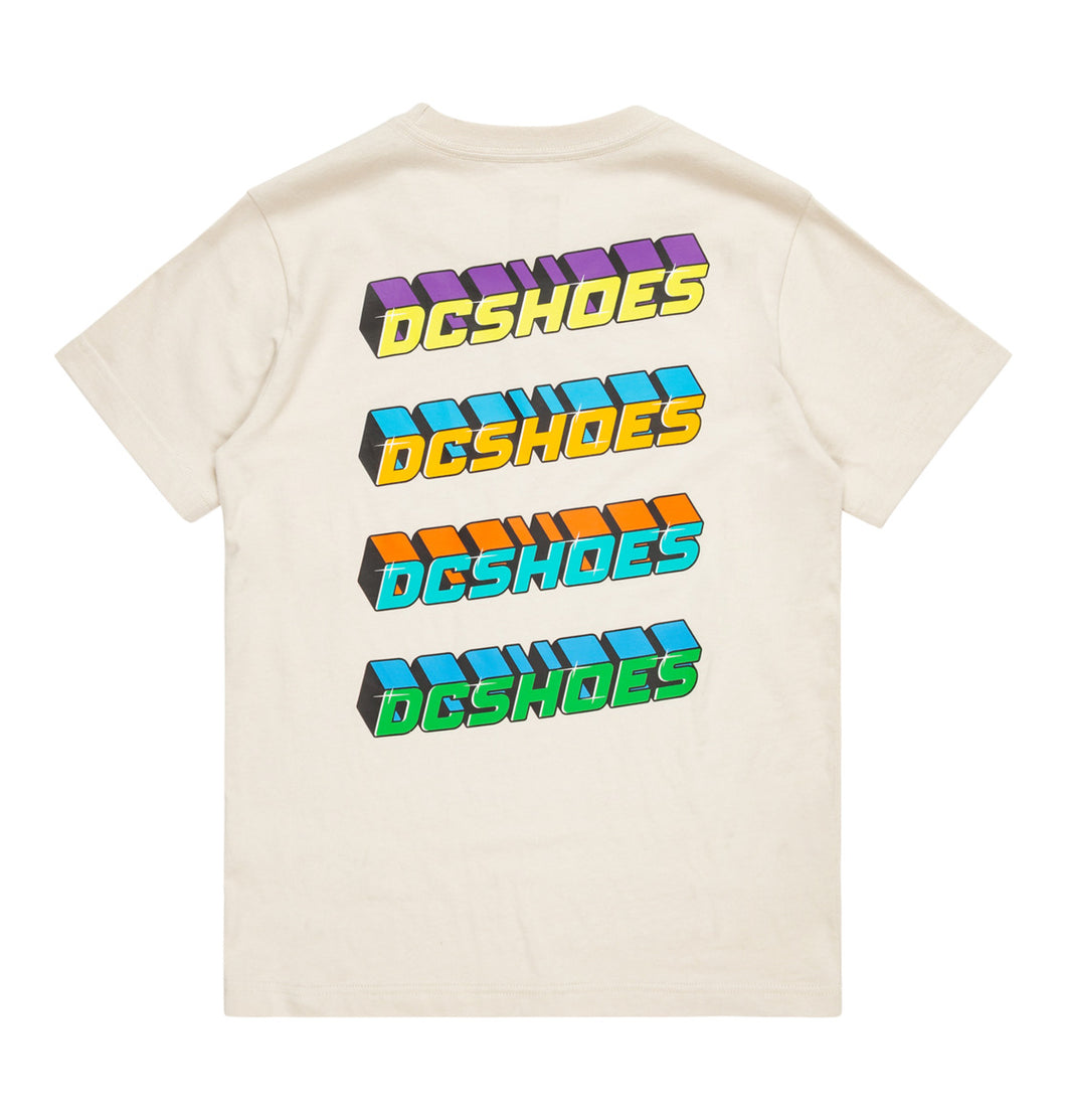 DC Kids Pile up T-shirt Beige