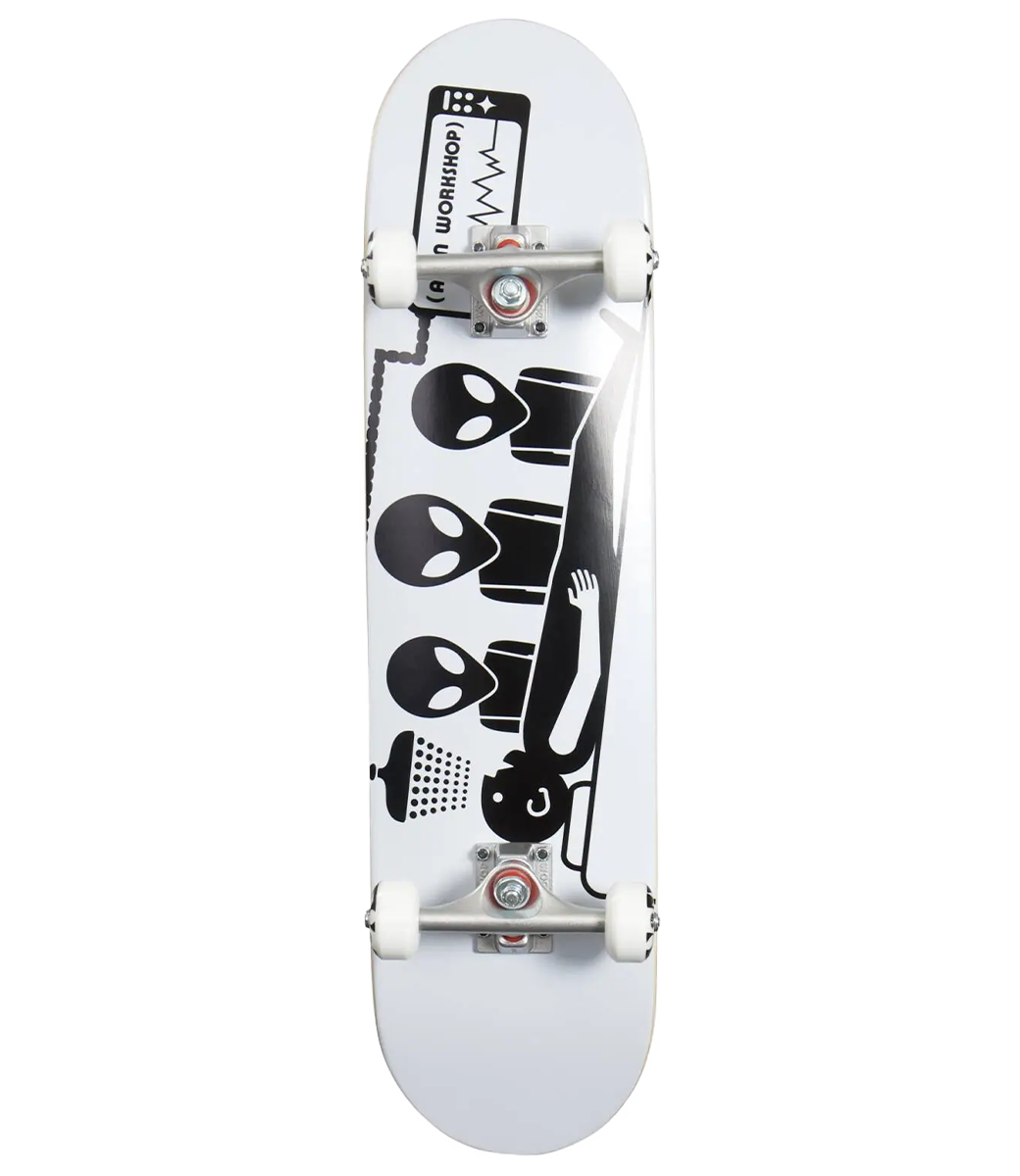 Alien Workshop Abduction Complete White 7.75