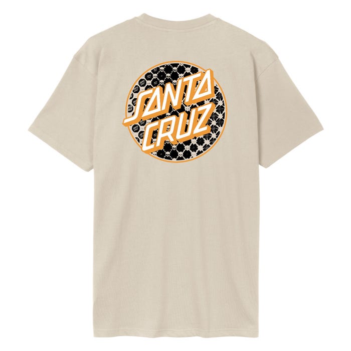 Santa Cruz Meyer Freestyle Dot T-shirt Beige