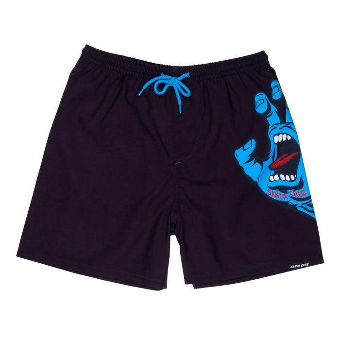 Santa Cruz Youth Screaming Hand Swimshort Black