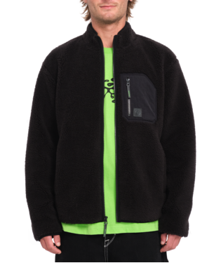 Volcom Muzzer Fuzzar Zip Black