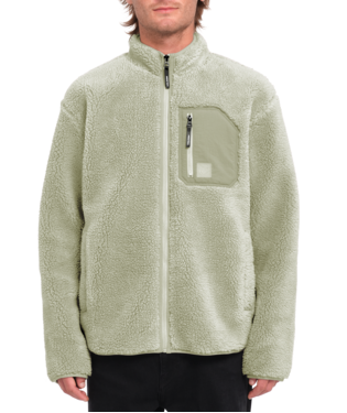 Volcom Muzzer Fuzzar Zip Green
