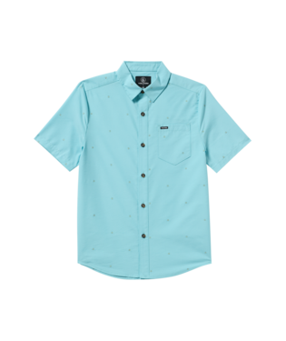 Volcom Kids BB Bankstone Shirt Shortsleeve Light Blue