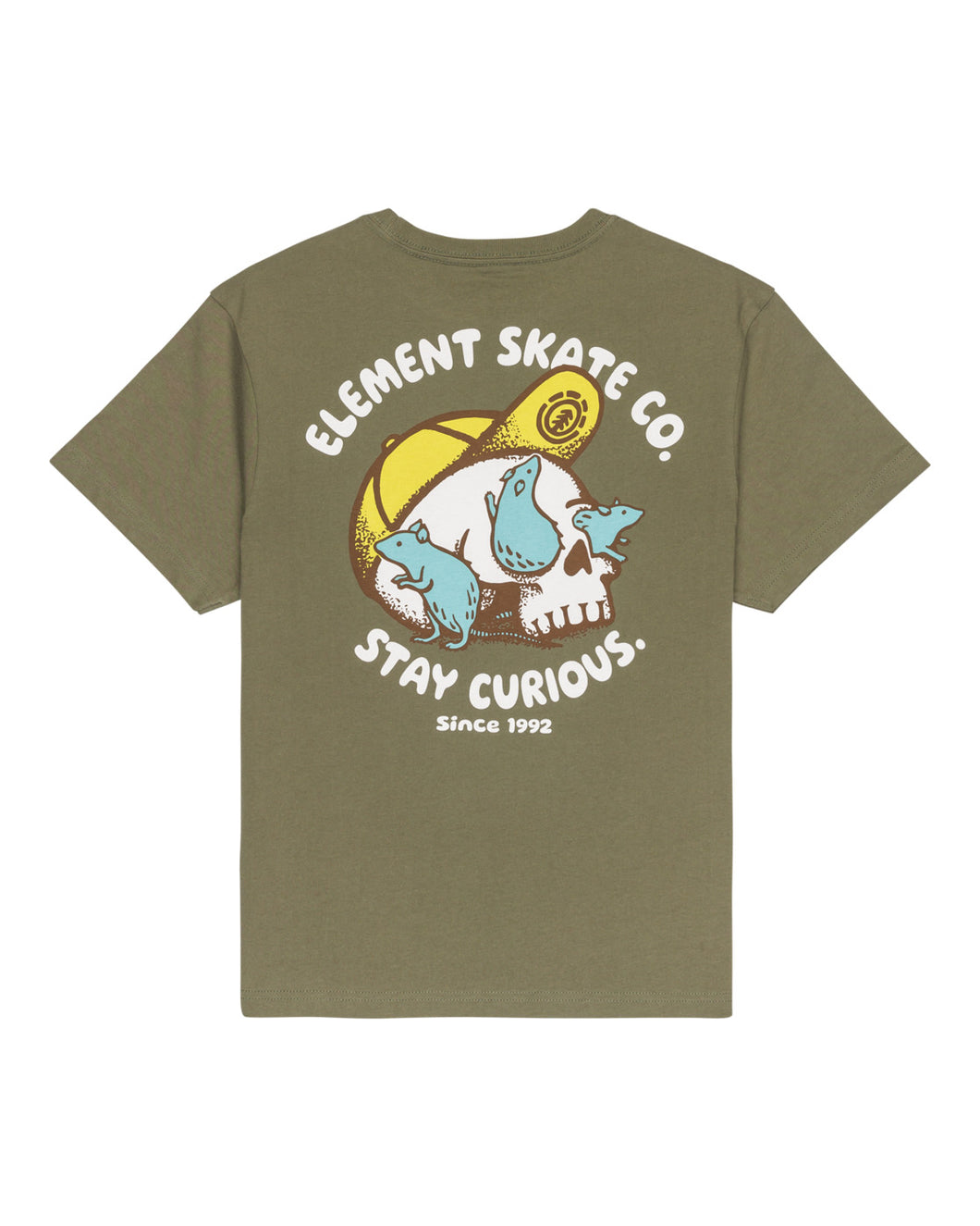 Element Kids Curious T-shirt Khaki