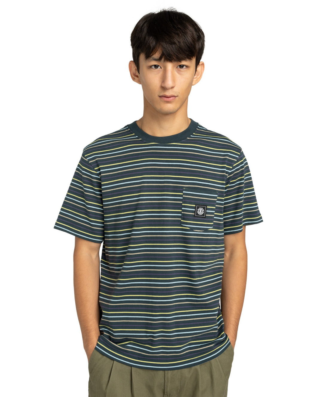 Element Icon Label Pocket SS T-Shirt Multi
