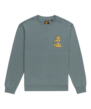 Element Birds Eye Crewneck Blue