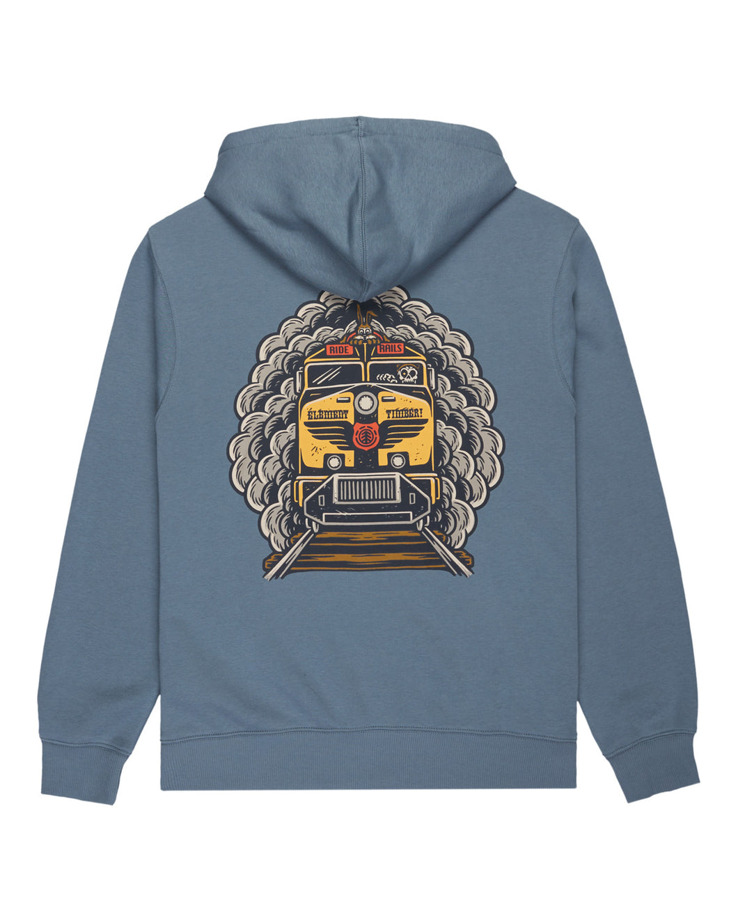 Element Timber Freight Train Po Hoodie Blue