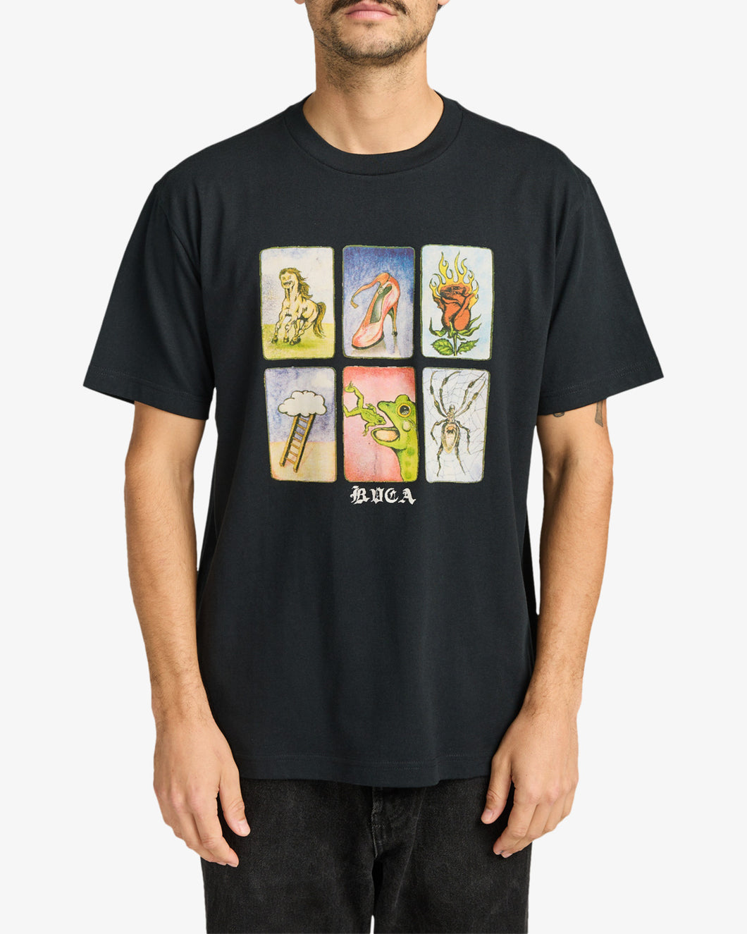 RVCA Ksl T shirt Black