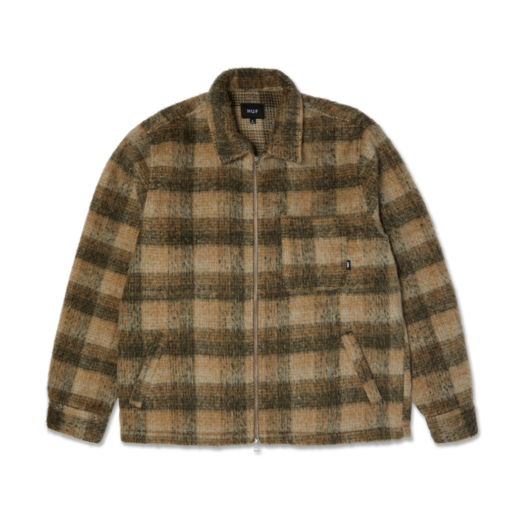 Huf Megablast Plaid Jacket Dessert