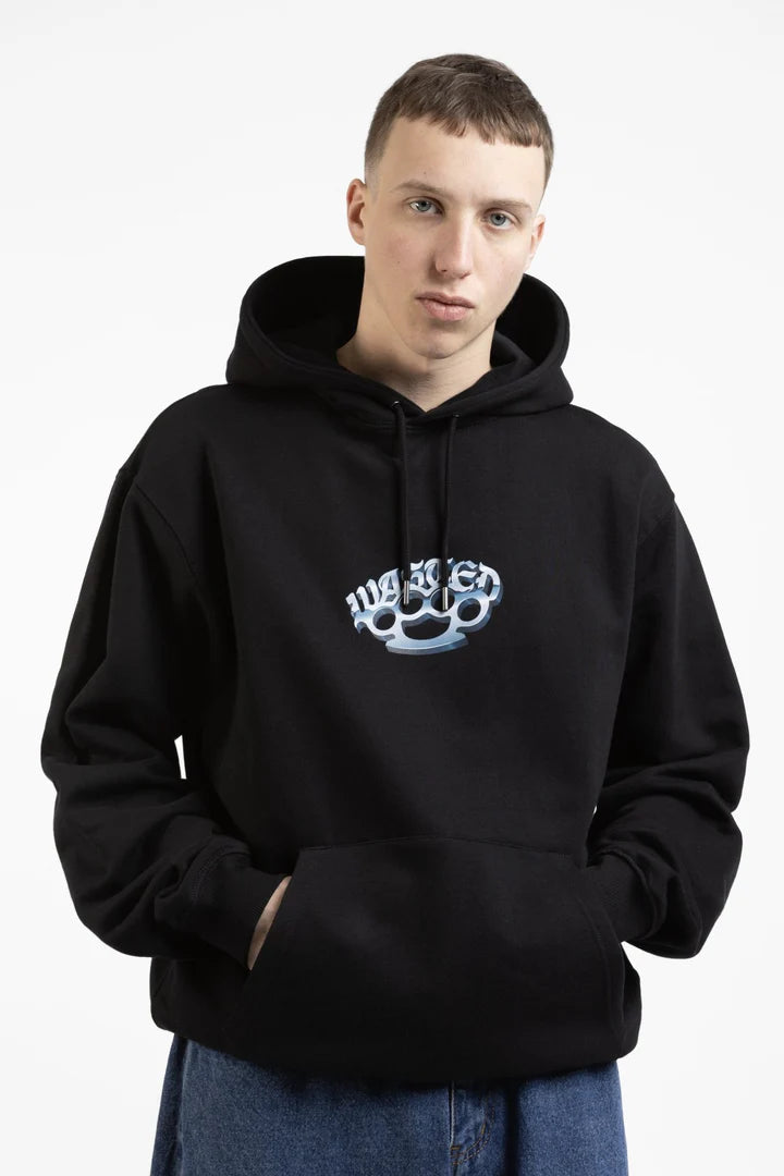 Wasted Paris Knuckles Hoodie Black