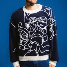 Load image into Gallery viewer, RipNDip Rokkunerm Nohair Sweater Bone REV
