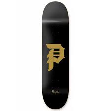Primitive Dirty P Core Deck Black 7.75