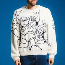Load image into Gallery viewer, RipNDip Rokkunerm Nohair Sweater Bone REV
