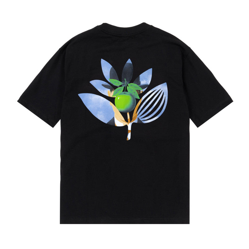 Magenta Pomme tee Black