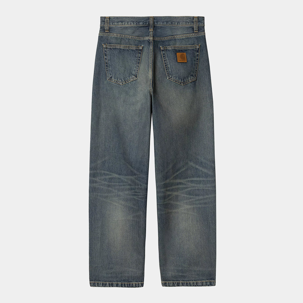 Carhartt Wip Landon Pant Blue Worn Used wash
