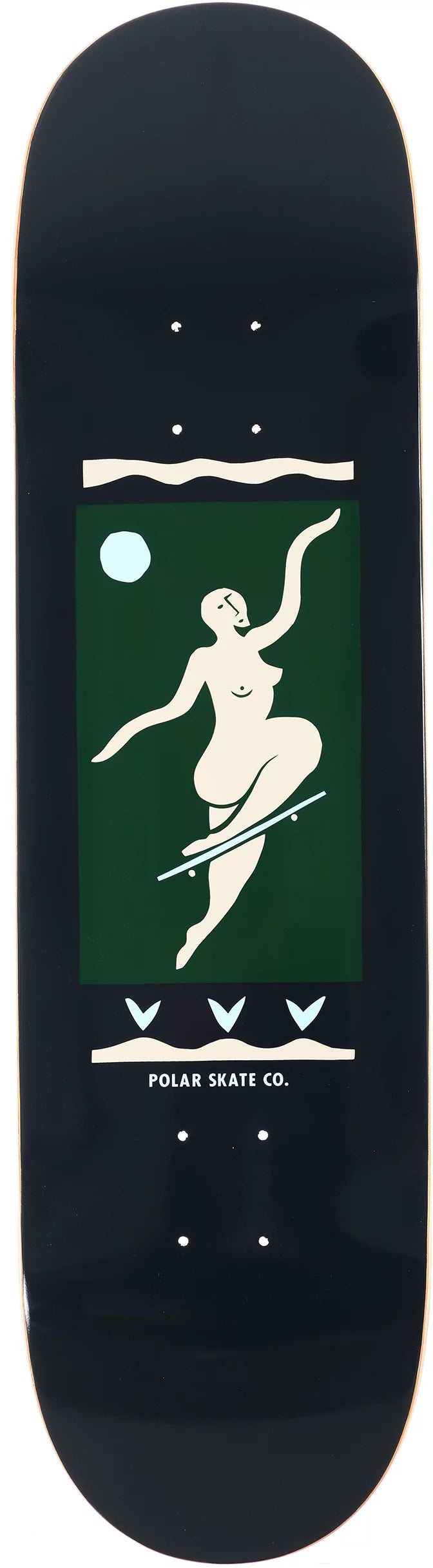 Polar Team No Comply Charcoal Deck